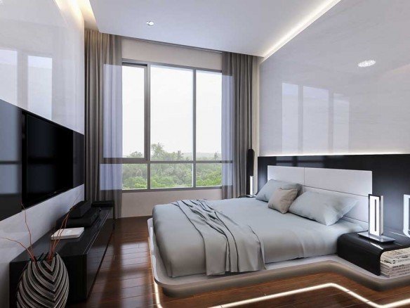 Modern 2 Bed Condos minutes to the beach -1152