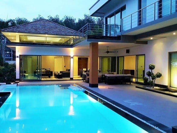 Ultra modern luxury 4 bed pool villa – 5015