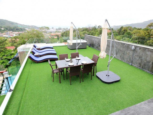 Sea View 3 Bed Pool Villa in Kamala -5064