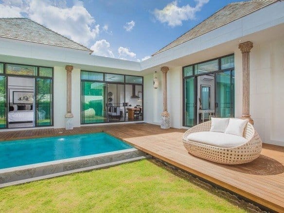 Modern Oriental 3 Bed Pool Villa in Chalong -5084