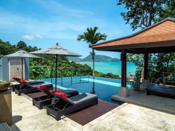 Impressive 9 Bed Sea View Villa in Kalim -5092