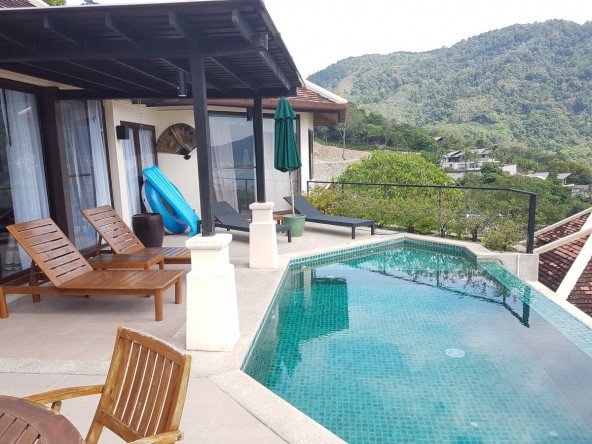 4 Bed Pool Villa with Patong Sea Views - 5095 152