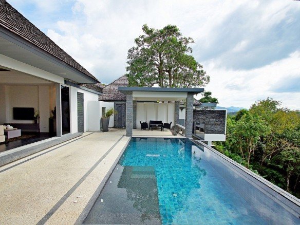 Sea View 3 Bed Pool Villa in Layan -5103