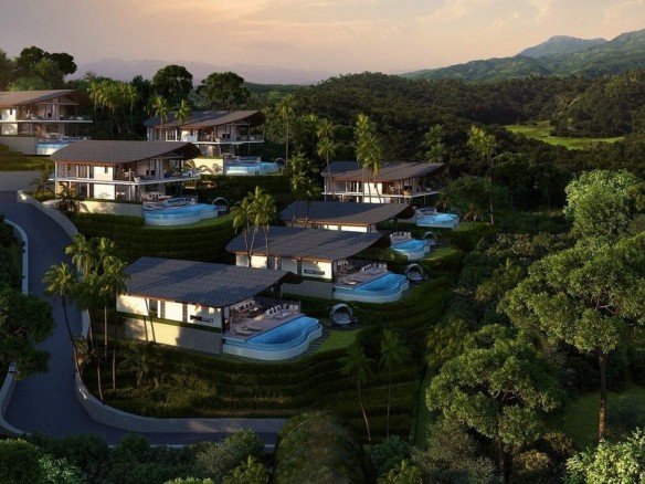 Hillside 4 Bedroom Villa in Kamala -5117