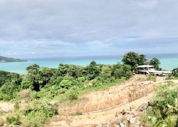 Sea View Land Plot for Sale in Surin -L002
