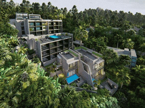 3 Bedroom Duplex Luxury Condos with Stunning Sea Views -1278