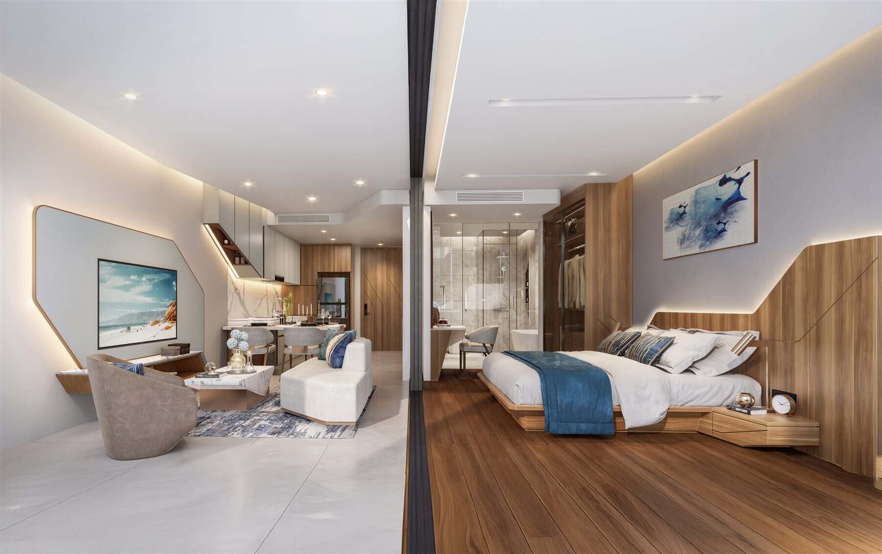 Hythe by Botanica Type 1 Bedroom