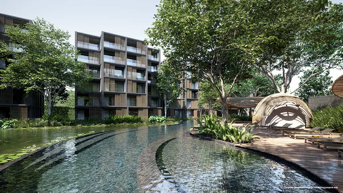 MGallery Residences MontAzure lagoon pool, Kamala, Phuket