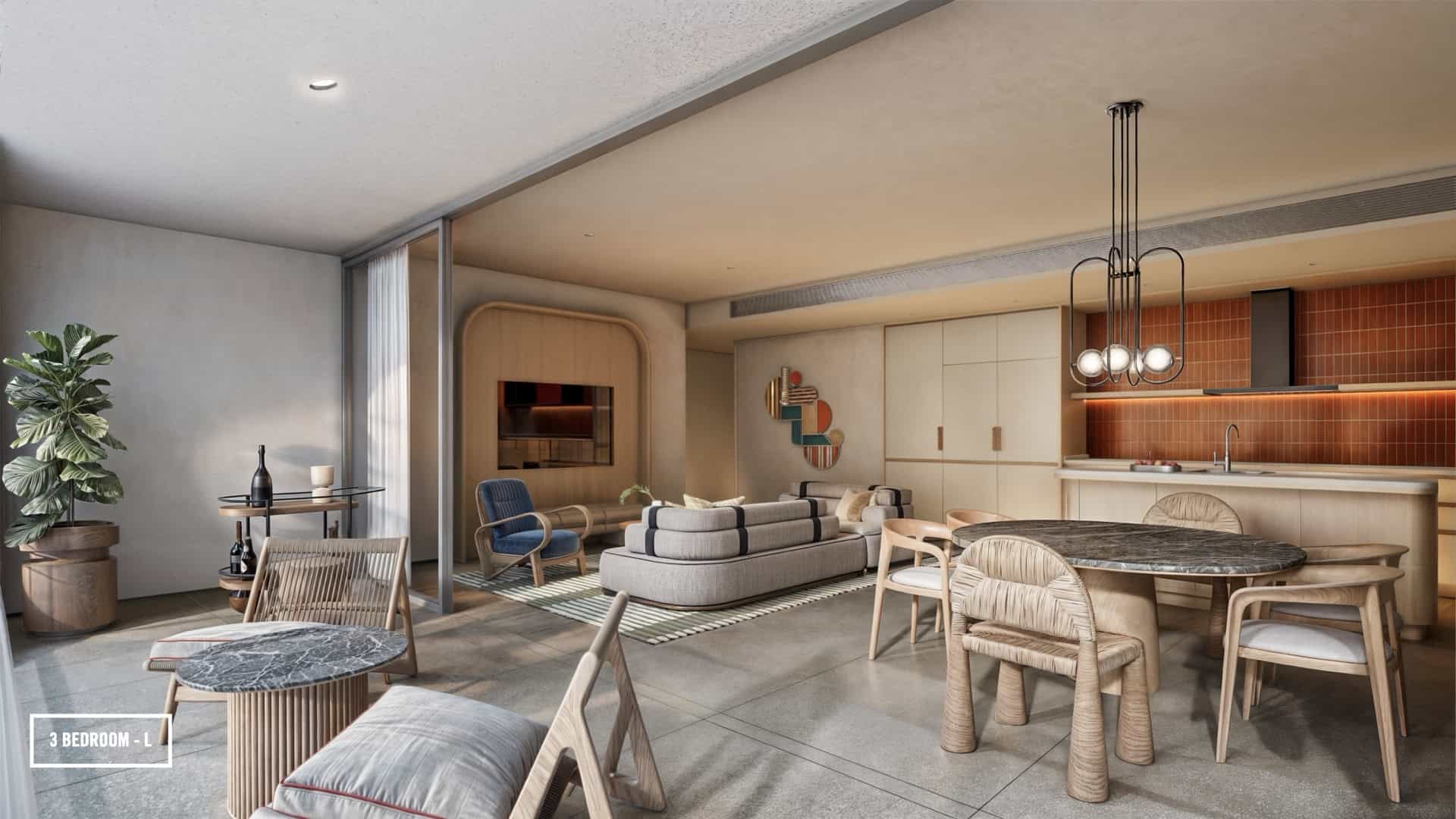 The Standard Residences Type 3 Bed-L, Bangtao/Laguna, Phuket - photo 4 of 5