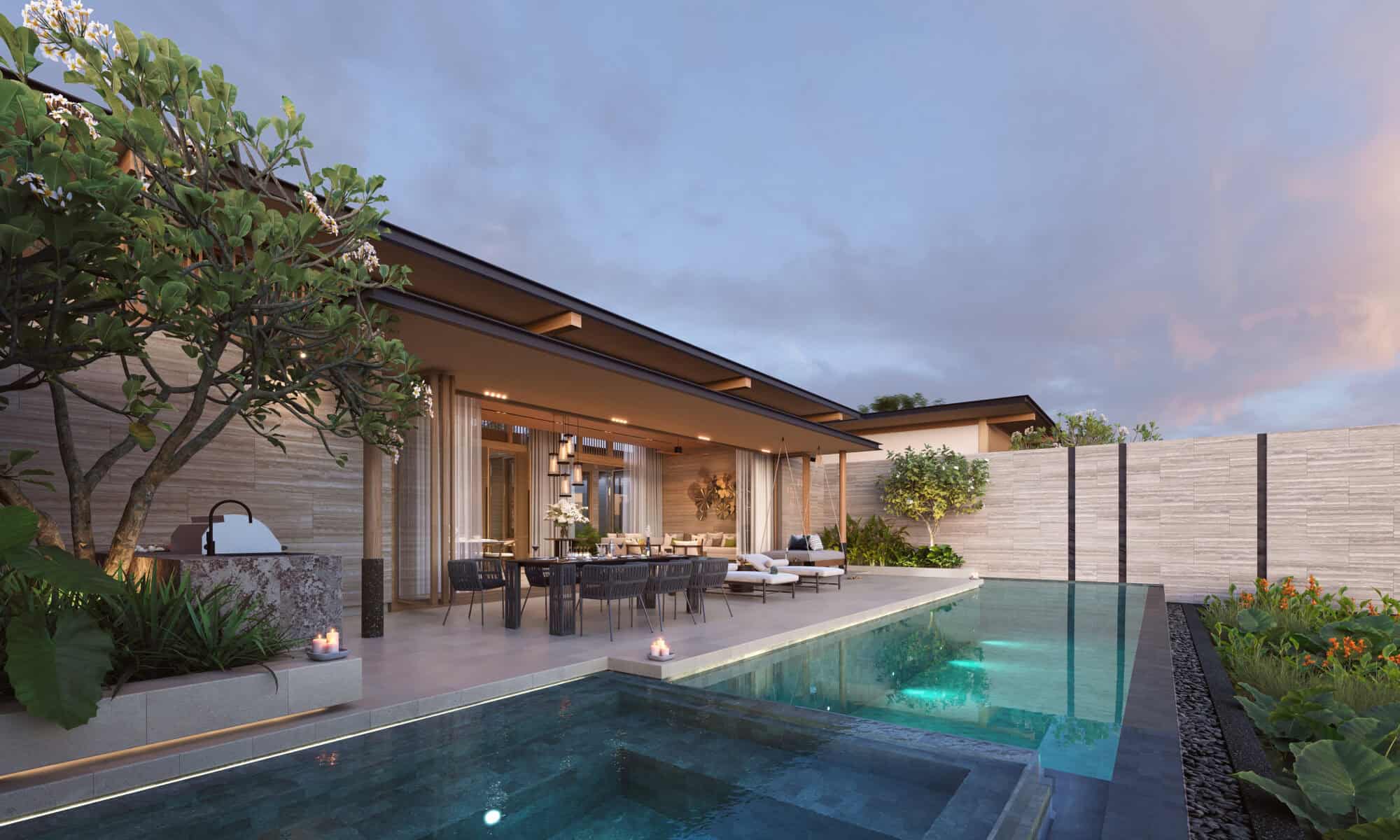 Yara Residences 3 Bedroom Lagoon Pool Villa