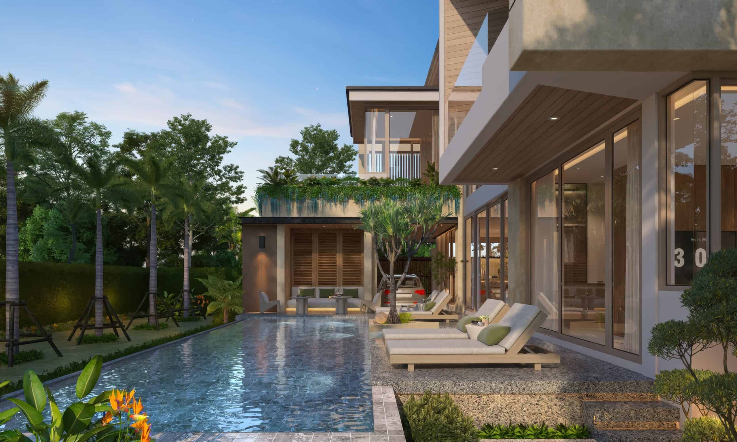 Zenithy La Ville Tropical Collection 3 Bedroom Pool Villa, Plot 472 sqm, Koh Kaew, Phuket, Koh Kaew, Phuket - photo 2 of 5
